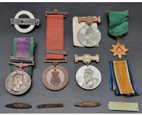 Medals: an Elizabeth II General Service Medal, with South Arabia clasp, to 24000165 GDSM P Lewis, Coldstream Guards; together