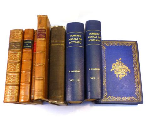 Scottish Antiquarian Miscellany :   Historie and Life of King James the Sext, 1804. 8vo. Qtr. binding. Scarce; Brown P. : Sco