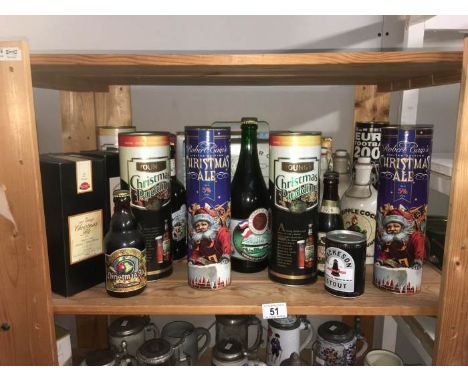 A good shelf of beer, lager and cider