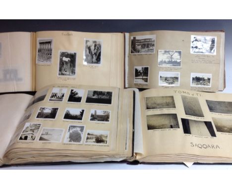 Photography - Travel - Middle East - an interesting collection of photograph albums, compiled by John B Warren and detailing 