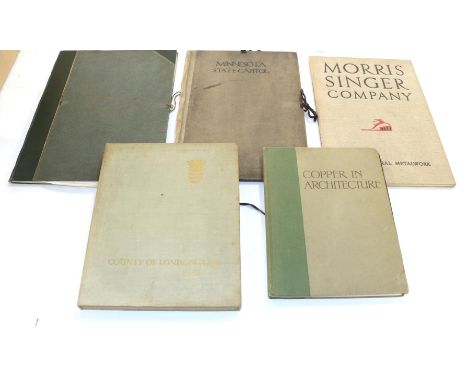 Morris Singer Company Architectural Metalwork, no date, folio, 51 pages, original cloth [Morris Singer was a branch of Willia