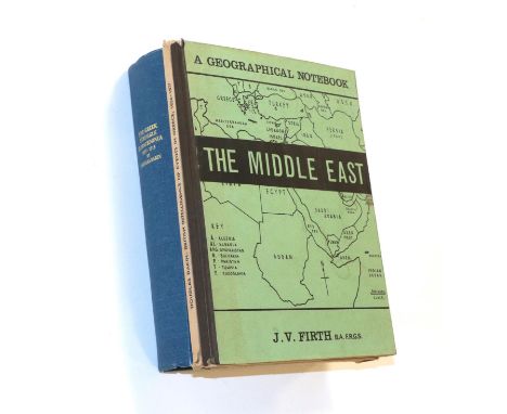 Firth (J.V.) The Middle East, A Geographical Notebook, George Harrap, 1963, first edition, Christmas card and 1 page A.L.S. f