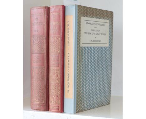 Dostoevsky (Fyodor) White Nights and Other Stories by Fyodor Dostoevsky, Heinemann, 1918, translated by Constance Garnett, fi