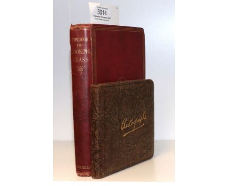 Carroll (Lewis)  Through the Looking-Glass and What Alice Found There, Macmillian, 1872, first edition, 'Wade' misprint on p 