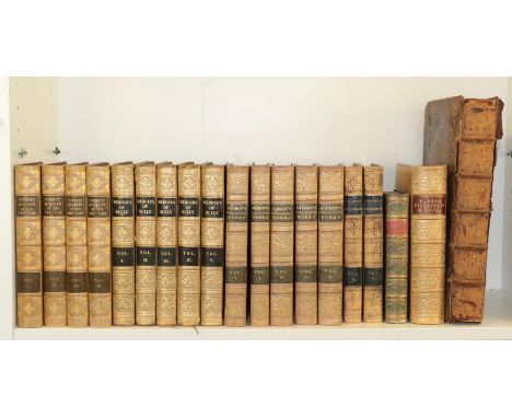 Gibbon (Edward) The Miscellaneous Works of Edward Gibbon ..., John Murray, 1814, five volumes, portrait frontis, engraved pla