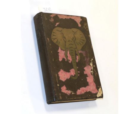Blunt (David Enderby) Elephant, London: 'East Africa', 1933, first edition, plates as called for (one loose and edge frayed),