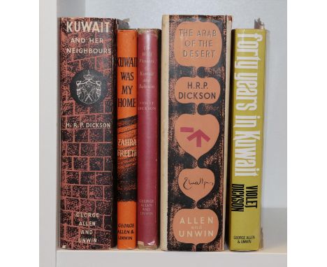 Dickson (Violet) The Wild Flowers of Kuwait and Bahrain, George Allen &amp; Unwin, 1955, signed presentation inscription from