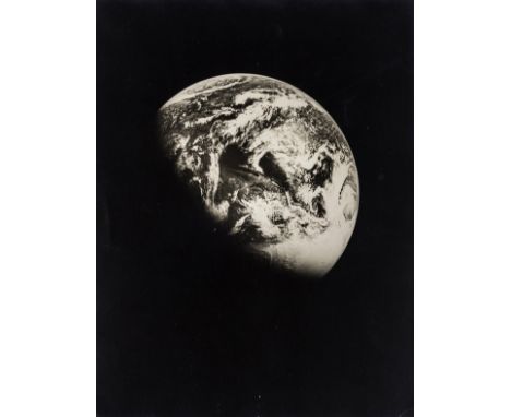 ** Apollo 13.-  Earth, centred on the south-eastern United States, April 1970, vintage large-format gelatin silver print on m