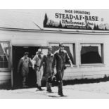 Twelve astronauts take part in tropic survival training in the Canal Zone, Panama, 1963, vintage …