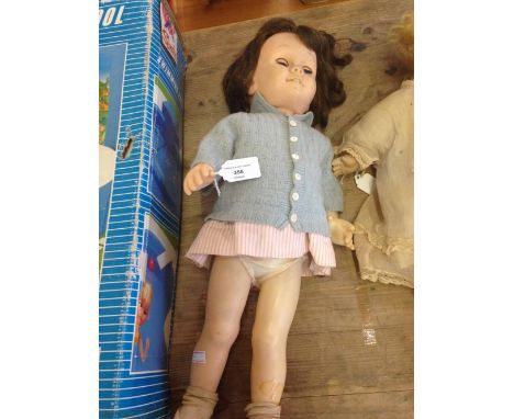 A c1960s Mattel 'Chatty Cathy' doll with working talk voicebox.