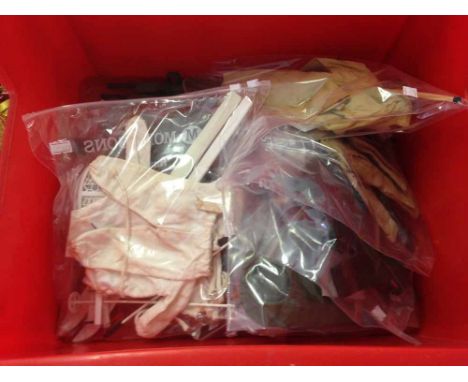 A quantity of original 1960s Action Man uniforms and accessories to include: Australian Jungle Fighrer, German Stormtrooper, 