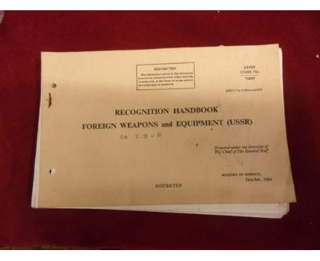 British Cold War Era Recognition Handbook for Foreign Weapons and Equipment (USSR), Army code No. 70009, Ministry of Defence,