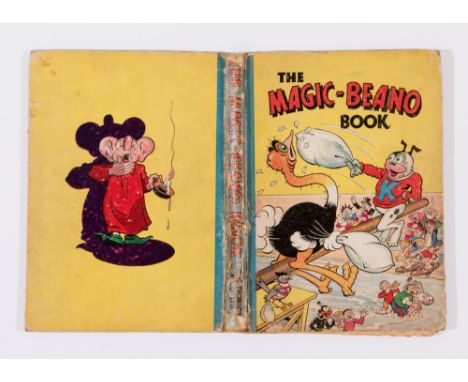 Magic-Beano Book (1944). Big Eggo and Koko pillow fight. Bright boards with well worn loose spine (detached from contents). L