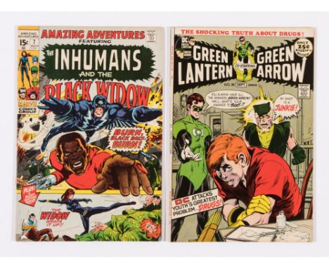 Amazing Adventures 7 (1971) Cents. With Green Lantern 85 (1971) Cents [fn+] (2)