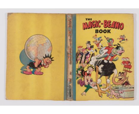 Magic-Beano Book (1945). Koko Leapfrogs Big Eggo. Bright board colours with worn spine and corner wear. Neat dedication. Crea