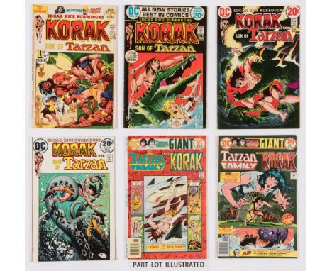 Korak, Son Of Tarzan (1972) 46-66. First D.C. issues, Joe Kubert covers. A few [vg], balance [fn-/fn] (21). No Reserve