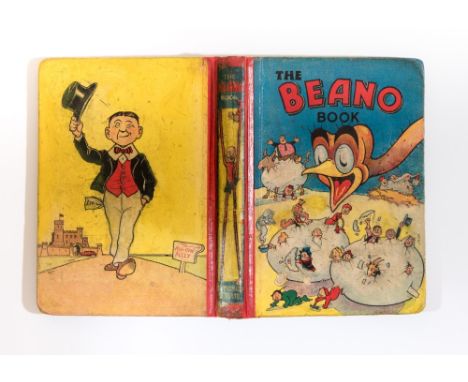 Beano Book 2 (1941). Big Eggo hatches Beano characters. Good boards with touched in, rounded corners. Re-inforced spine with 