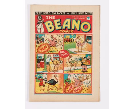 Beano No 15 (1938). First Beano fireworks issue. With Big Eggo, Lord Snooty, Tom Thumb and Tin-Can Tommy. Inside back page ad