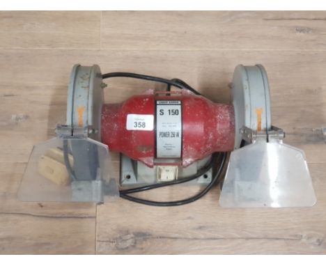 A LEROY SOMER S 150 WHEEL BENCH GRINDER 250W