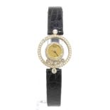 Armbanduhr Chopard Happy Diamond, 750er Gold