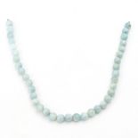 Kette Aquamarin