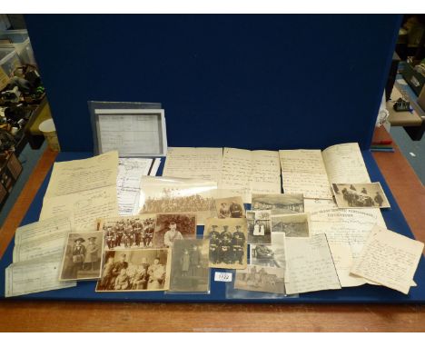 A quantity of Military ephemera to include; Regular Army Certificate of Service belonging to William Edward Waite No. 3902708