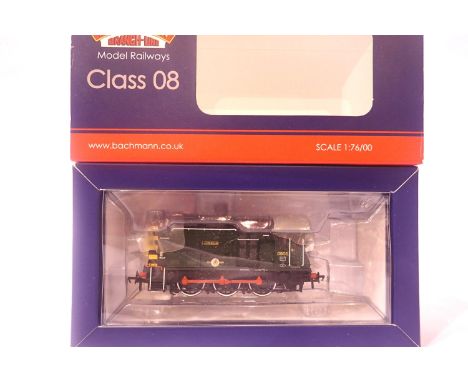 Bachmann 32-118 class 08, 08011/D3018 Haversham, BR Green, Late Crest. P&amp;P Group 1 (£14+VAT for the first lot and £1+VAT 