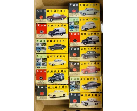 13x Vanguards 1:43 Diecast Models - Boxed. P&amp;P Group 3 (£25+VAT for the first lot and £5+VAT for subsequent lots) 