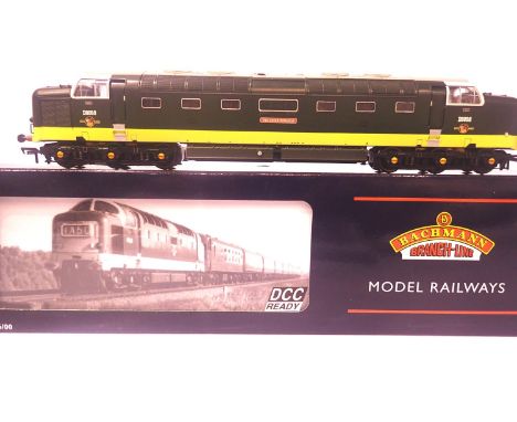 Bachmann 32 525 on Class 55 Deltic The Green Howards 55008, Deltic Preservation Society Exclusive. P&amp;P Group 1 (£14+VAT f