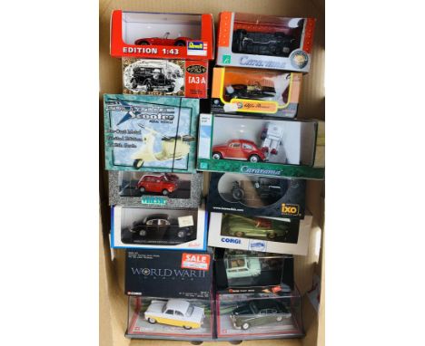 14x Assorted Die Cast Models - Boxed. P&amp;P Group 3 (£25+VAT for the first lot and £5+VAT for subsequent lots) 