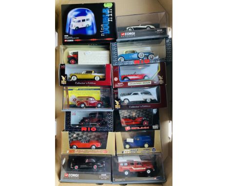 14x Assorted Die Cast Models - Boxed. P&amp;P Group 3 (£25+VAT for the first lot and £5+VAT for subsequent lots) 