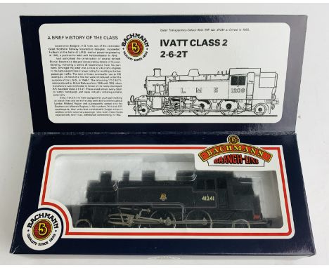 Bachmann OO 31-452A Ivatt Tank - Boxed. P&amp;P Group 1 (£14+VAT for the first lot and £1+VAT for subsequent lots) 