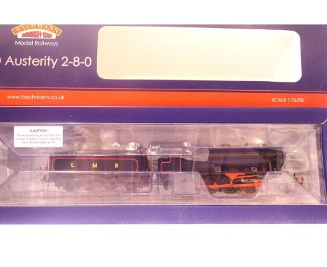 Bachmann 32-250A W.D Austerity 79250 Major General McMullen L.M.R Blue. P&amp;P Group 1 (£14+VAT for the first lot and £1+VAT