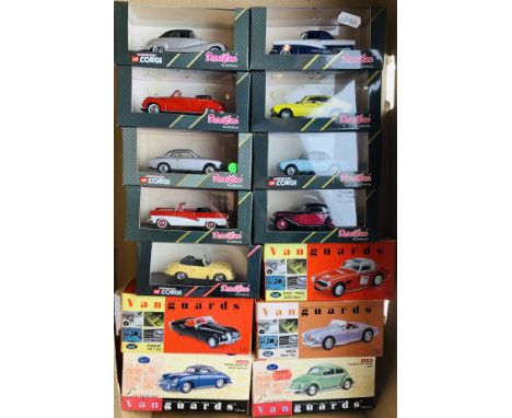 14x Corgi Detail &amp; Vanguards - All Boxed. P&amp;P Group 3 (£25+VAT for the first lot and £5+VAT for subsequent lots) 