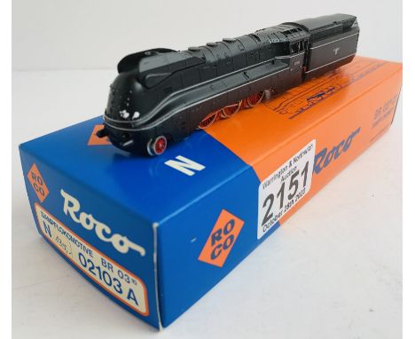 Roco N Gauge Dampflokomotive BR 03 10 - Boxed. P&amp;P Group 1 (£14+VAT for the first lot and £1+VAT for subsequent lots) 