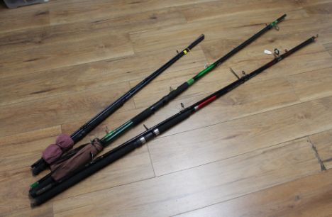 Sold at Auction: 3 Like New Rod/Reel Fishing Poles