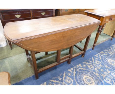 Mahogany gate legged wake table 