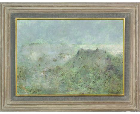 oil on canvas, signed, titled verso framed image size 75cm x 100cm, overall size 93cm x 118cm  Provenance: The artist's studi