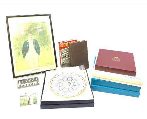  Cricket interest - thirty-nine club ties including Yorkshire CCC, Kowloon CC, test commemoratives etc two early 20th century