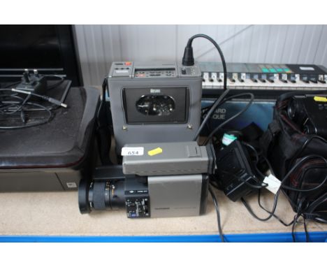 A Telefunken video camera; together with a Telefunken recorder