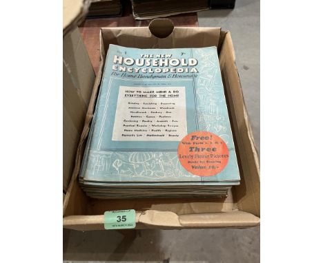 A complete set of 52 issues of The New Household Encyclopedia with original free gifts intact. 1930s