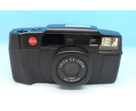 A Leica C2-zoom camera, 40-90mm, with instructions, box and leather case