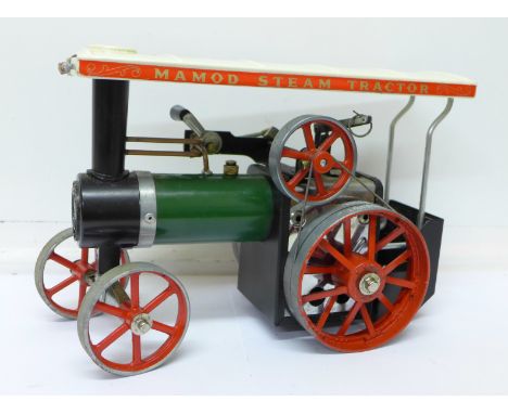 A Mamod steam engine