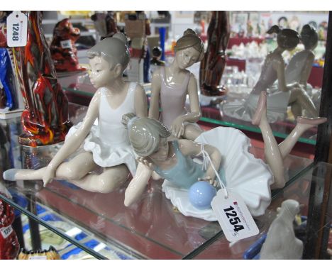 Nao Pottery Ballerinas. (3)