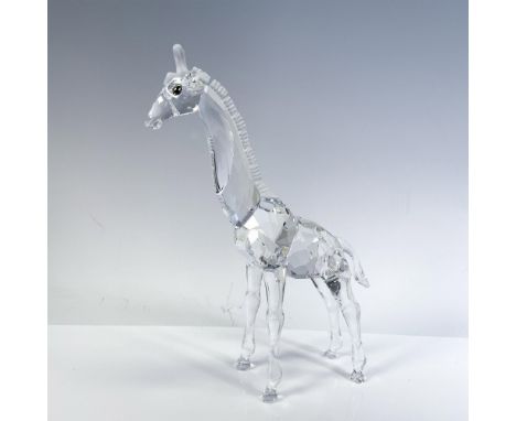 Part of the African Wildlife group. Clear cut body with frosted mane and horns. Amber eyes. Swarovski backstamp. 7603 000 002