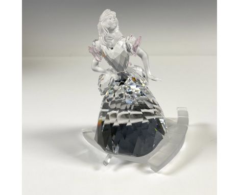 Part of the Fairy Tales theme group. Faceted body; clear and colored crystal on frosted crystal staircase. Swarovski backstam