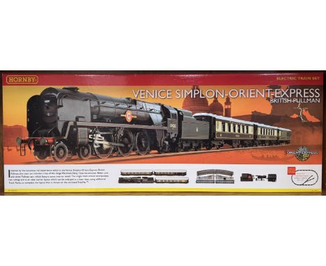 A Hornby Electric Train Set R 1087 Venice Simplon-Orient-Express British Pullman, boxed as new