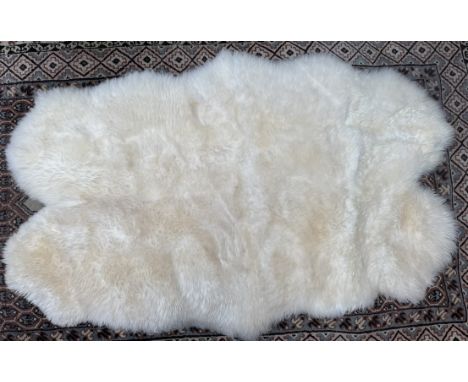 A Sheepskin rug