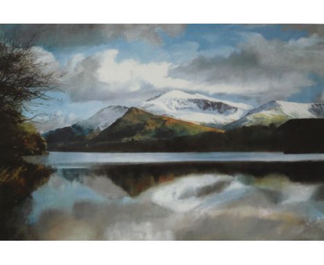 Rob PiercyLlyn Padarn A'R WyddfaA limited edition coloured print number 131/200Signed and inscribed in pencil to the margin39
