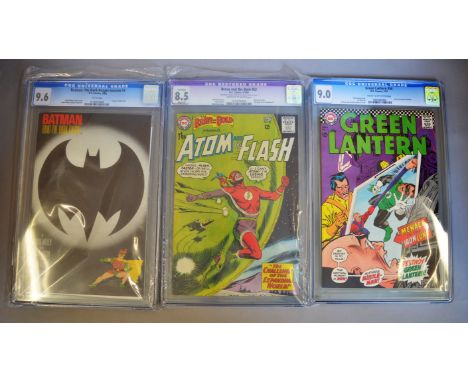 A collection of DC CGC graded comics inc. Superman #223 (8.5), Strange Adventures #163 (7.5), #210 (7.5), Doom Patrol #88 (7.